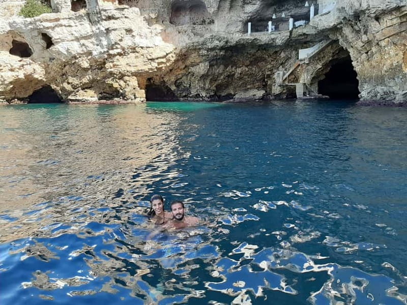 Polignano a Mare: Boat Tour with Prosecco and Snacks - The smaller caves make the route feel complete