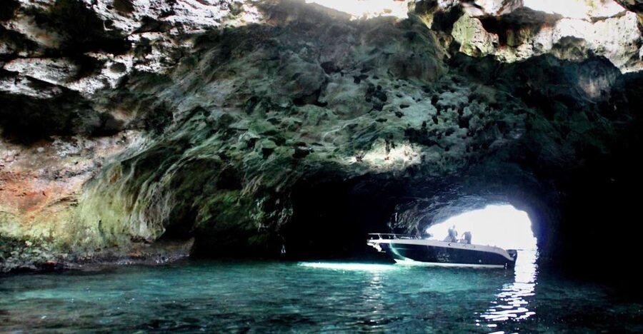 Polignano a Mare: Boat Trip, Swim & Cave with Aperitif - Grotta Palazzese and the chain of sea caves