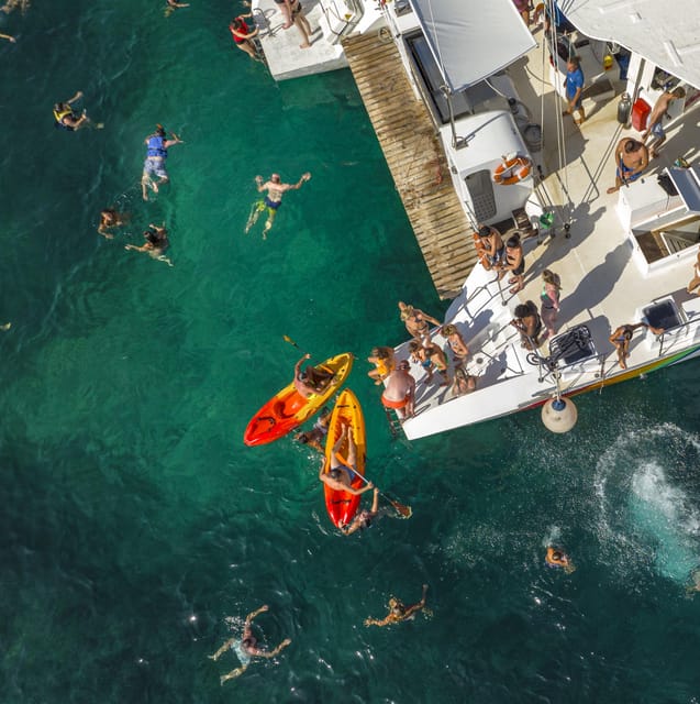 Port d'Alcudia: North Coast Catamaran Cruise with Meal - Setting sail from Puerto de Alcúdia