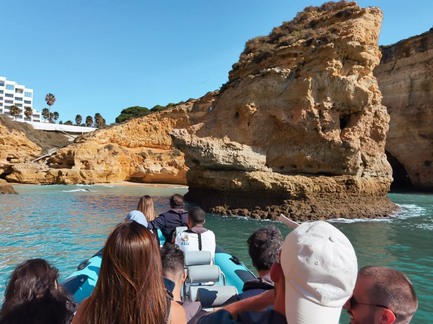 Portimão: Benagil Cave and Praia de Marinha Boat Tour - Entering Benagil Cave without rushing the photographs