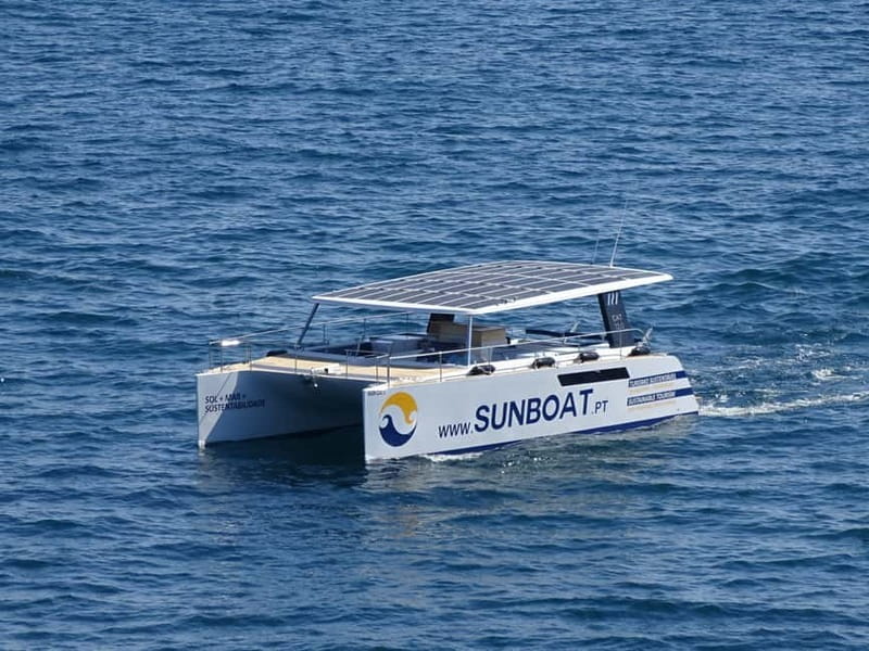 Portimão: Benagil Caves & Golden Coast Eco Catamaran Tour - From Portimão to Carvoeiro, the coast opens up