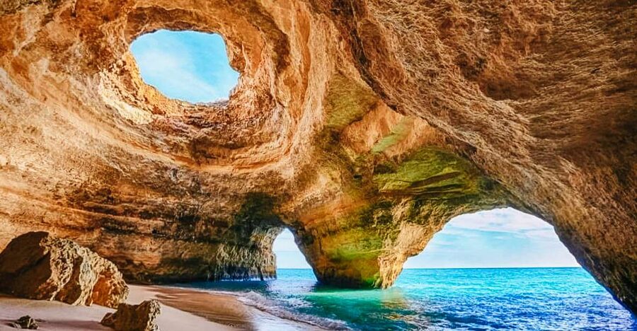 Portimão: Sunset Cruise to Benagil Cave - Sea conditions decide how much you see