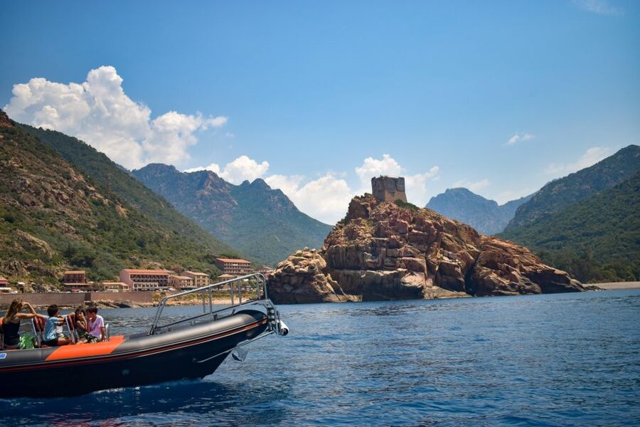 Porto: Scandola and Calanches of Piana Boat Trip - The Calanche de Piana’s unusual rock shapes