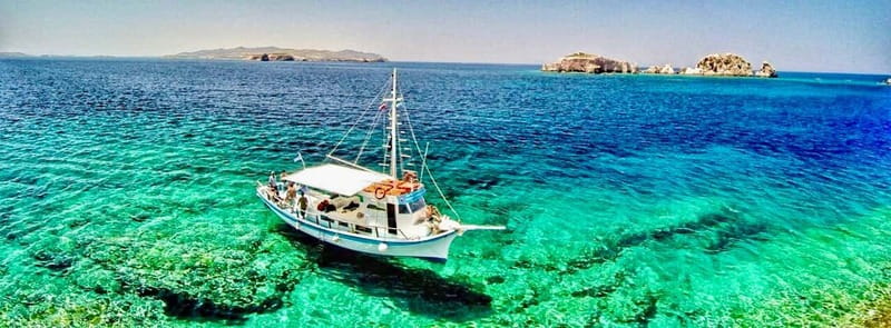 Pounta: Blue Lagoon Boat Tour - The Padieronissia Blue Lagoon