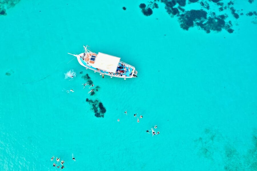 Pounta: Blue Lagoon Boat Tour - The third stop near Antiparos