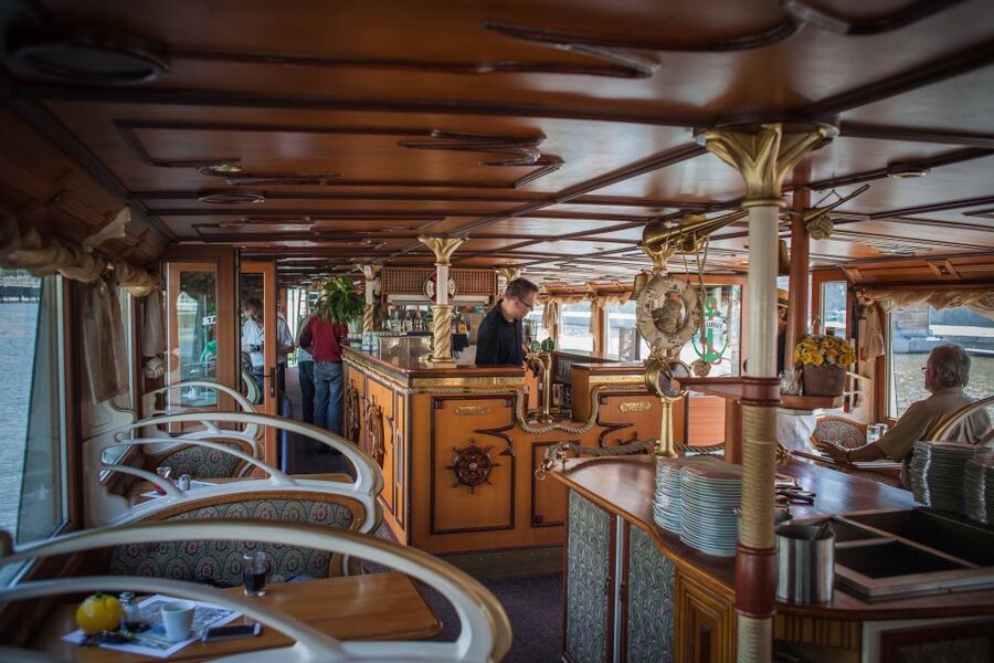 Prague: Afternoon Beer Cruise with Drinks Included - Rudolfinum and the first river views