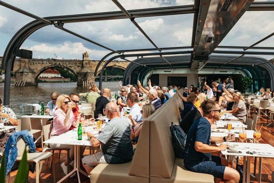 Prague: Vltava River Lunch Cruise in an Open-Top Glass Boat - Is $57 a fair price?