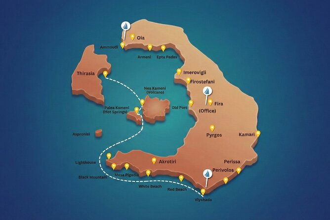Premium Small-Group Catamaran Cruise with BBQ, Open Bar, Transfer - Palea Kameni and the hot springs