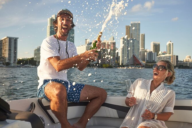 Private Boat Ride in Miami with Experienced Captain and Champagne - Music, champagne, and the small comforts onboard
