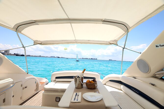 Private Premium Yacht 46FT Rental in Cancún - Food, drinks, fees, and what to pack