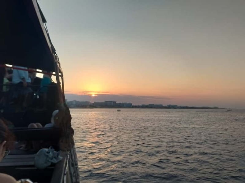 Protaras: Blue Lagoon and Turtles Pirate Cruise - Looking for turtles at Cape Greco