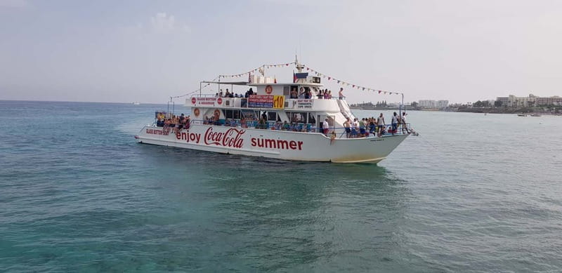 Protaras: Famagusta, Blue Lagoon and Turtle Cove Boat Trip - Key points to know before boarding