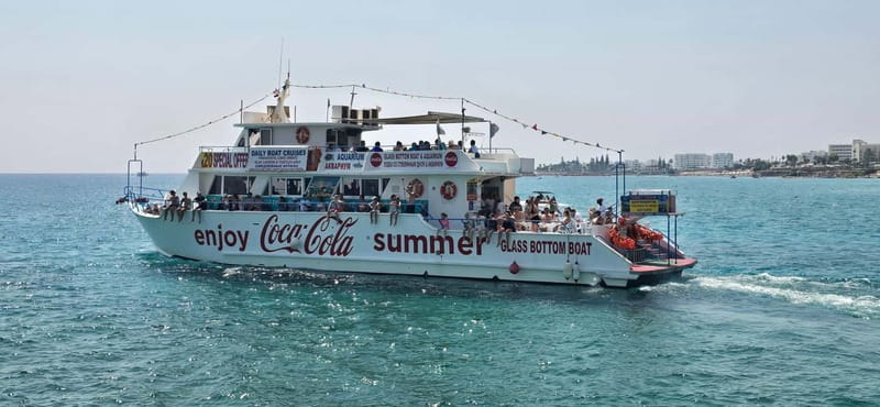 Protaras: Famagusta, Blue Lagoon and Turtle Cove Boat Trip - Turtle Cove and the first swim