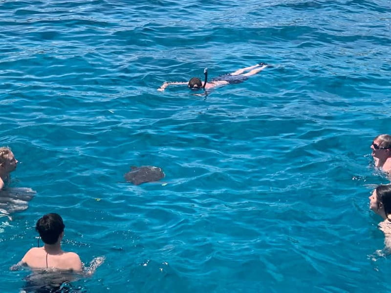 Protaras: Luxury Yacht Cruise with slide, BBQ Lunch & Drink - Varosha and the divided story of Cyprus