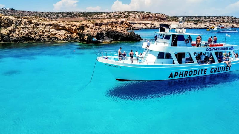 Protaras: Turtle Cove & Blue Lagoon Cruise - Blue Lagoon: the first 30-minute swim