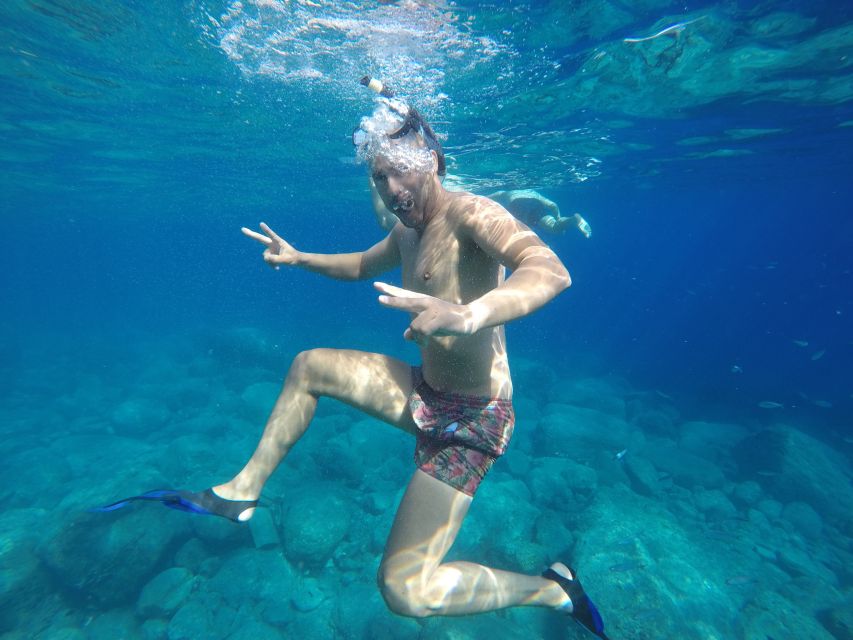 Puerto de Mogan: Boat and Snorkeling Trip - El Perchel and 90 minutes in the water