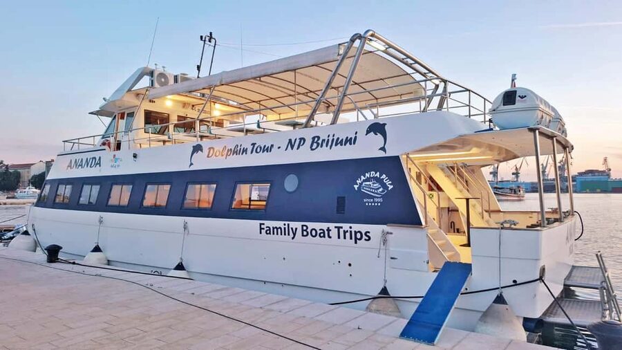 Pula: Dolphin Sunset Cruise to Brijuni with Dinner & Drinks - Practical details that make the evening easier