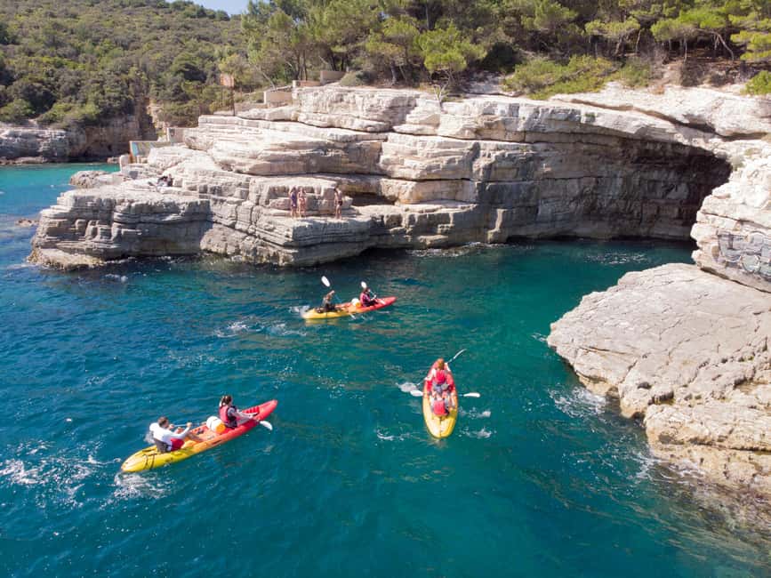Pula: Sea Adventure – Boat, Kayak, Snorkeling & Cliff Jumps - The best parts of the Pula sea adventure