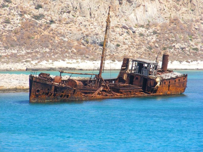 Rethymno Area: Gramvousa Island & Balos, Boat Ticket Extra - Gramvousa Island: swim first, climb if you have the legs