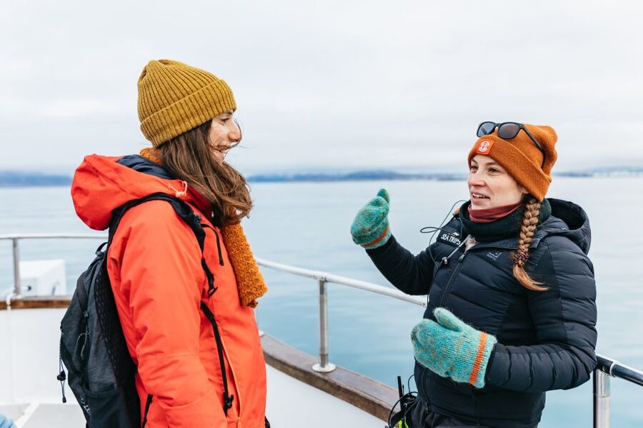 Reykjavík: Whale Watching Cruise on the Amelia Rose Yacht - Three decks make wildlife watching easier