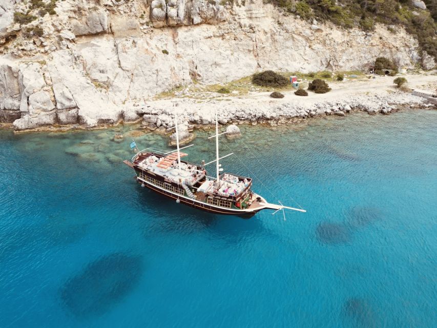 Rhodes: All Inclusive Day Cruise with BBQ & Unlimited Drinks - Boarding at Mandraki Harbour