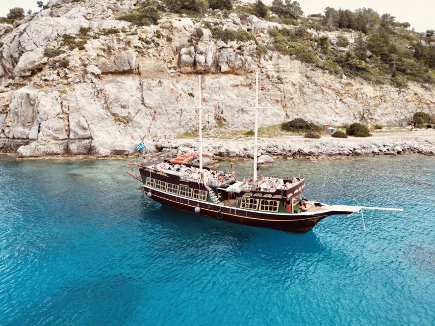 Rhodes: All Inclusive Day Cruise with BBQ & Unlimited Drinks - Kallithea Springs, the first hour in the water