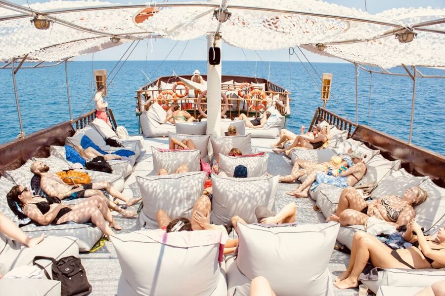 Rhodes: All Inclusive Day Cruise with BBQ & Unlimited Drinks - Traganou Caves and the last swim stop