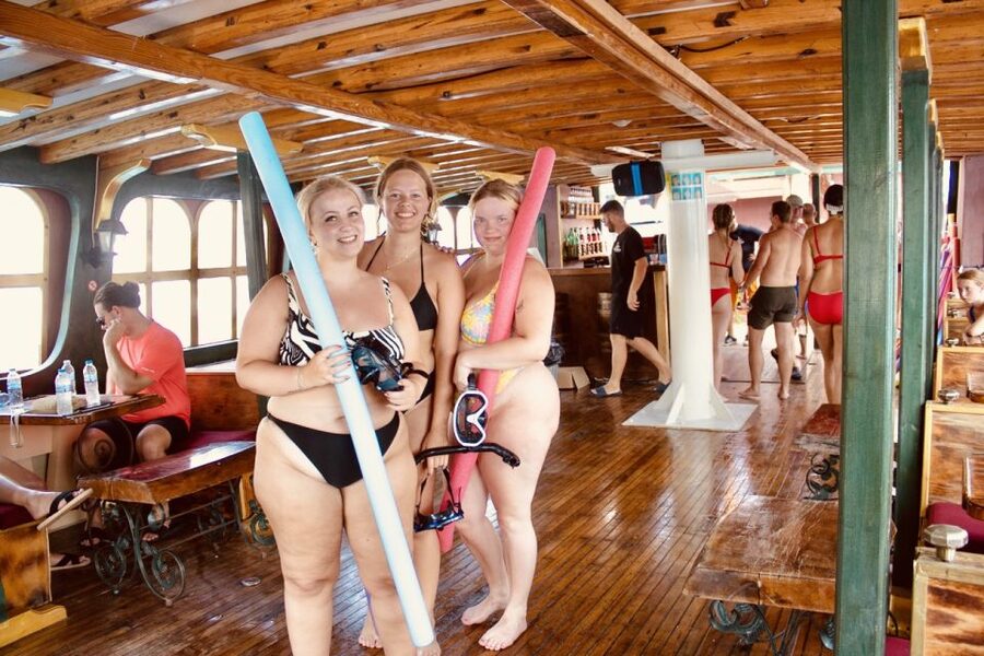 Rhodes: All Inclusive Day Cruise with BBQ & Unlimited Drinks - Greek BBQ lunch, fresh food, and waffles