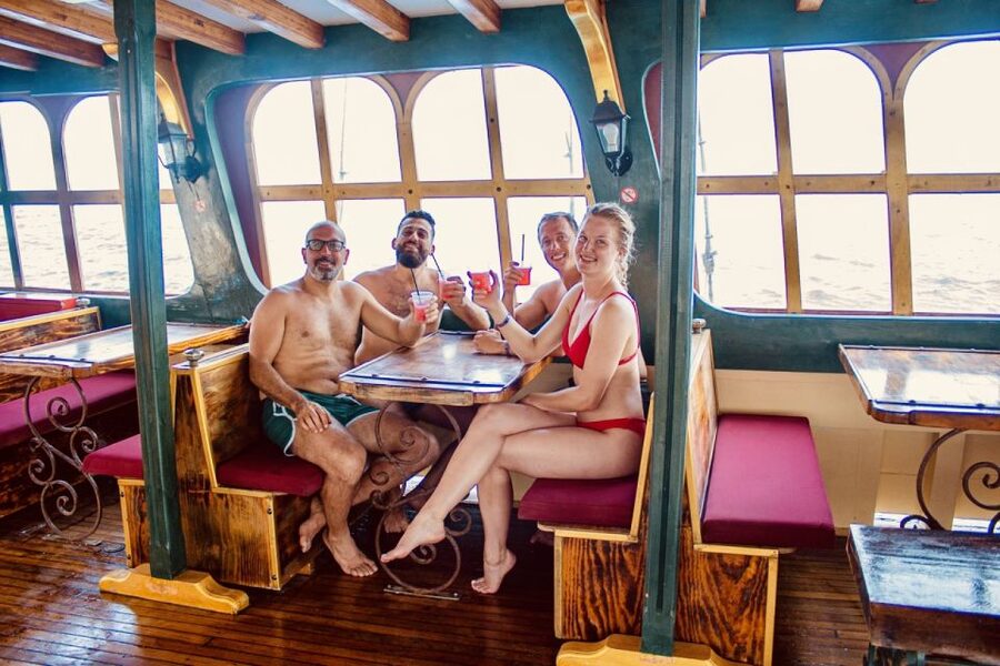 Rhodes: All Inclusive Day Cruise with BBQ & Unlimited Drinks - Is the top deck upgrade worth it?
