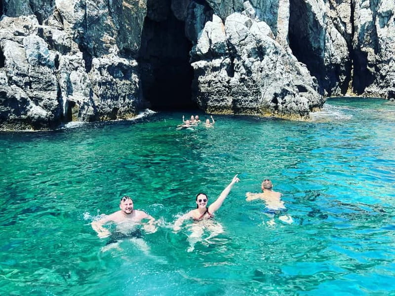 Rhodes: Anthony Quinn Bay & Sea Caves Snorkeling Cruise - Is the cruise suitable for children and nervous swimmers?
