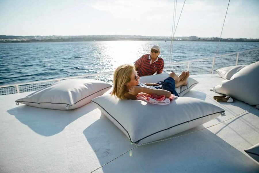 Rhodes: Boat Tour with Snorkeling, Gourmet Buffet & Open Bar - Cruising past Faliraki to Afandou Beach