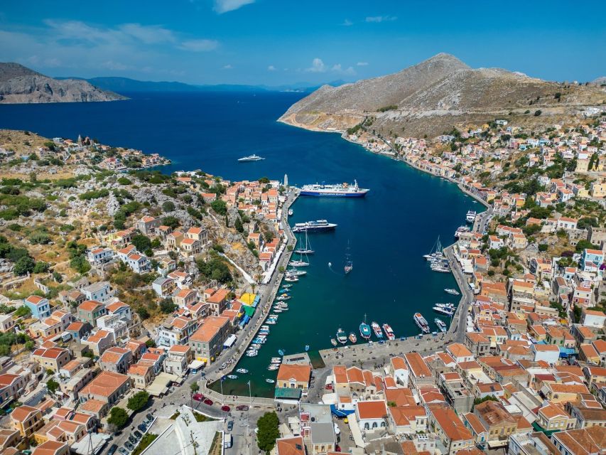 Rhodes: High-Speed Boat to Symi Island & Saint George's Bay - Symi Harbor: pastel houses and a self-guided afternoon