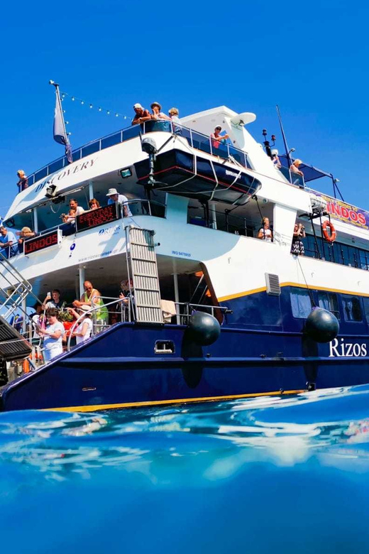 Rhodes: Lindos Cruise with 2 Swim Stops - Anthony Quinn Bay: your first swim