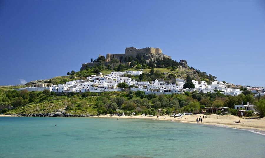 Rhodes: Lindos Cruise with 2 Swim Stops - Timing, pickup, and practical value