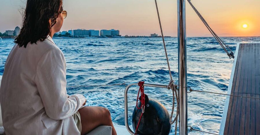 Rhodes: Sunset Catamaran Cruise with Dinner Buffet & Drinks - Should you book the sunset catamaran?