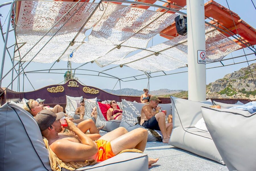 Rhodes: Sunset Cruise with Greek BBQ and Unlimited Drinks - Accessibility and practical comfort