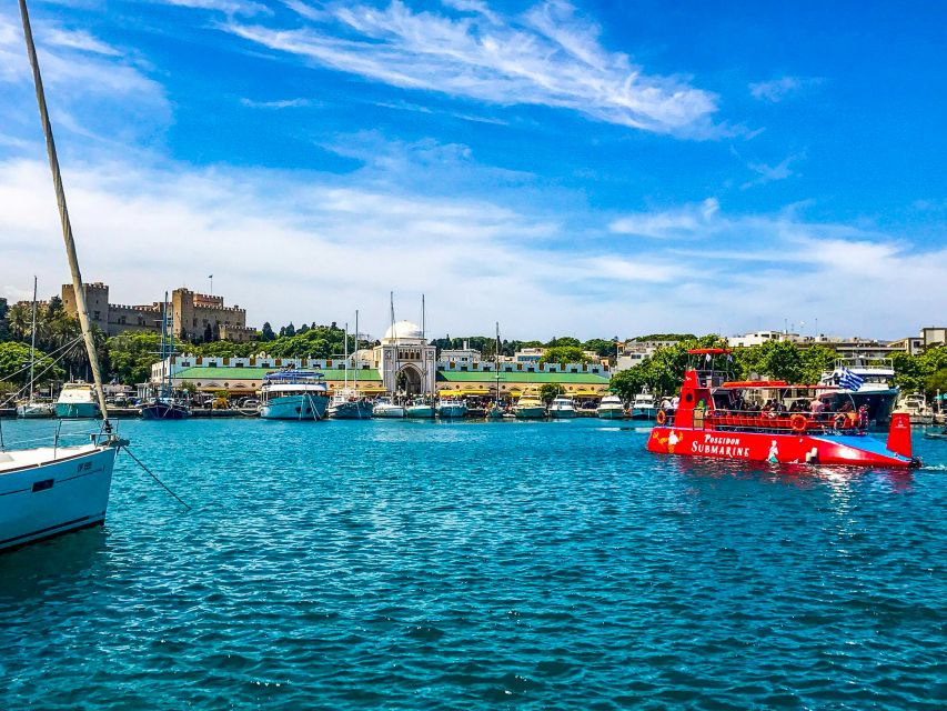Rhodes Town: Submarine Cruise with Underwater Views - Who should book this Rhodes cruise?