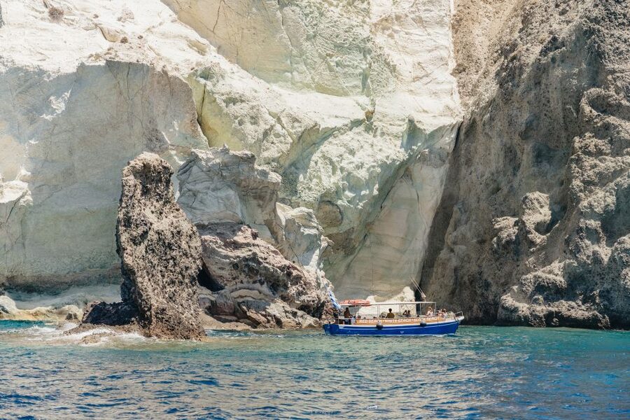 Santorini: Catamaran Tour with BBQ Dinner, Drinks, and Music - Practical details that can change your day