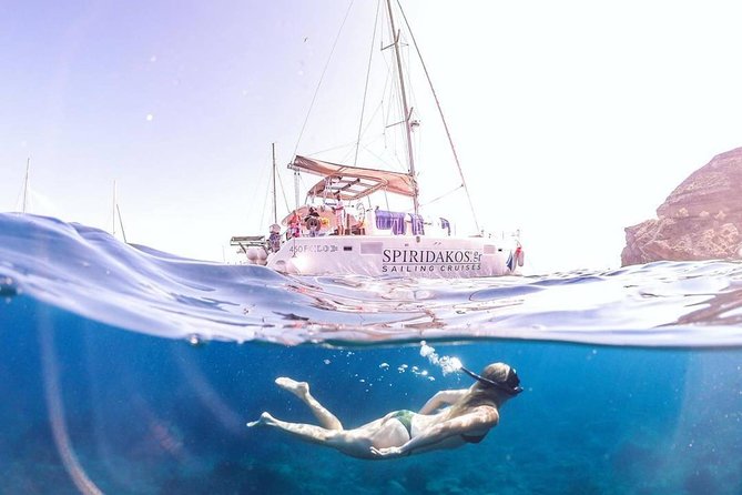 Santorini Classic Catamaran Cruise with BBQ, Drinks and Transfers - Is $114.88 a good value?