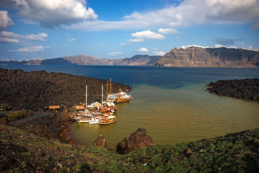 Santorini: Thirassia Islands and Volcano Guided Cruise - What to bring for a better day