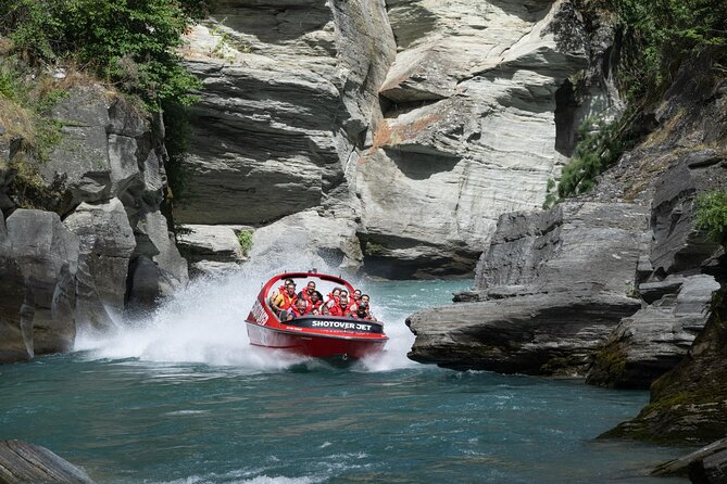 Shotover River Extreme Jet Boat Ride in Queenstown - From Queenstown station to the river base