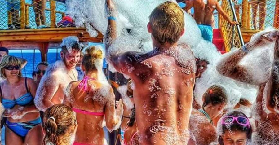 Side: Dolphin Island Boat Tour w/ Lunch & Foam Party - A full day on the water for $30