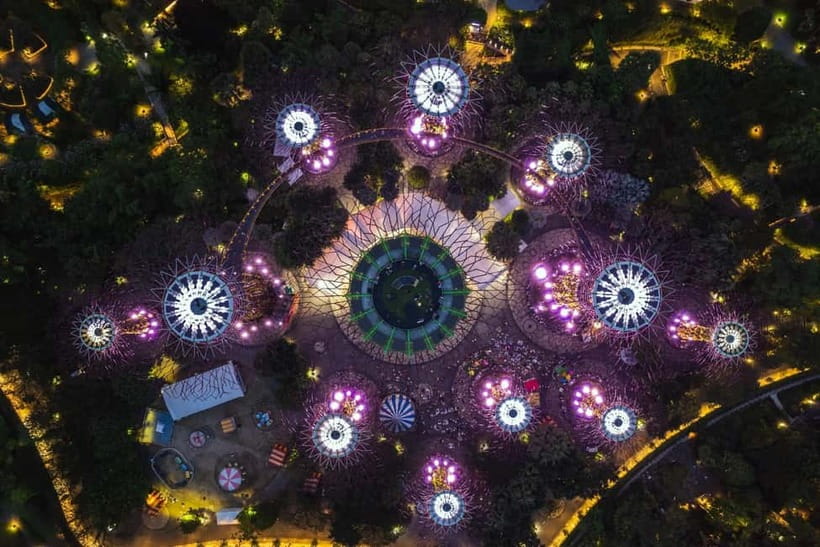 Singapore River Cruise, Garden Rhapsody & Spectra by CYT - Transfers, timing, and walking