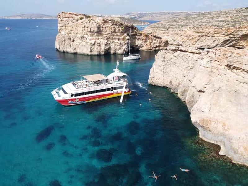 Sliema: Cruise to Comino, Crystal Lagoon, and Blue Lagoon - FAQ