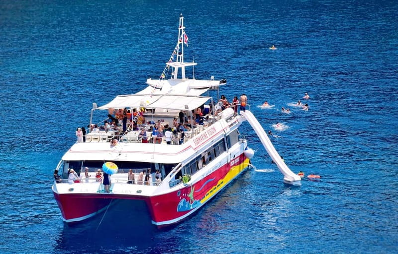 Sliema: Cruise to Comino, Crystal Lagoon, and Blue Lagoon - Mgarr Harbour gives you a first glimpse of Gozo