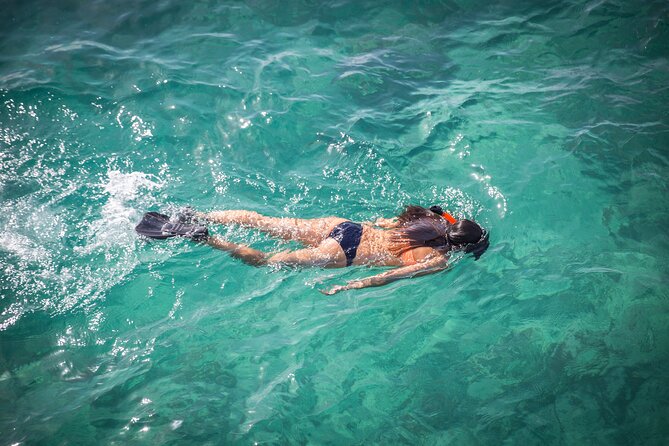Small-Group Cruising and Snorkeling Catamaran Tour - Snorkeling in a nature reserve