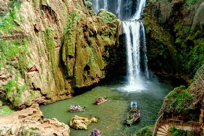 Small group Ouzoud Waterfall Guided Tour Boat Ride from Marrakech - What the $19.24 price really buys you