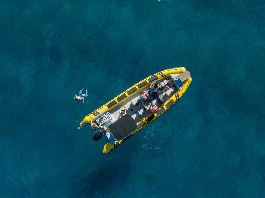Soller: Sa Calobra & Cala Tuent Speedboat Tour - Sa Costera, the waterfall stop
