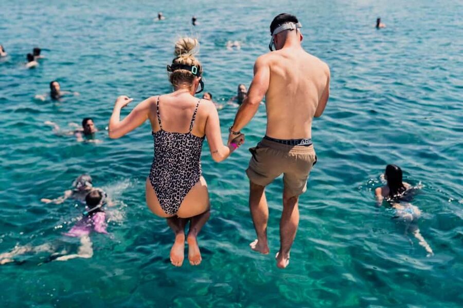 Split: Blue Lagoon and 3 Islands Speedboat Tour - Trogir adds stone streets and history