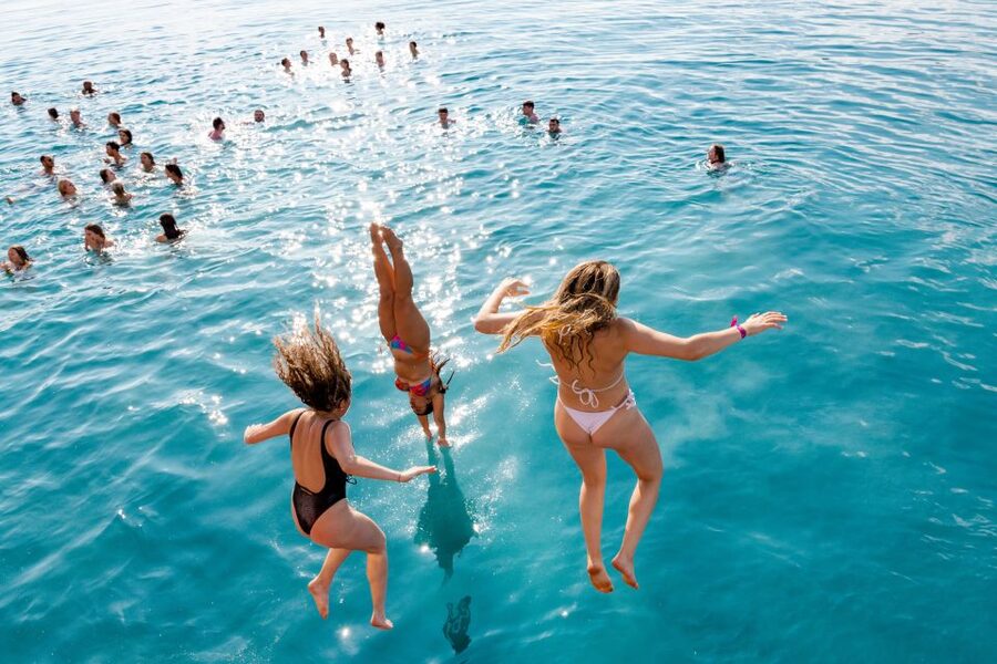 Split: Blue Lagoon Boat Party with DJs, Shots & After Party - A party boat built for a full afternoon